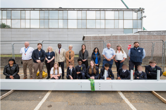 New Build Steel Signing Ceremony